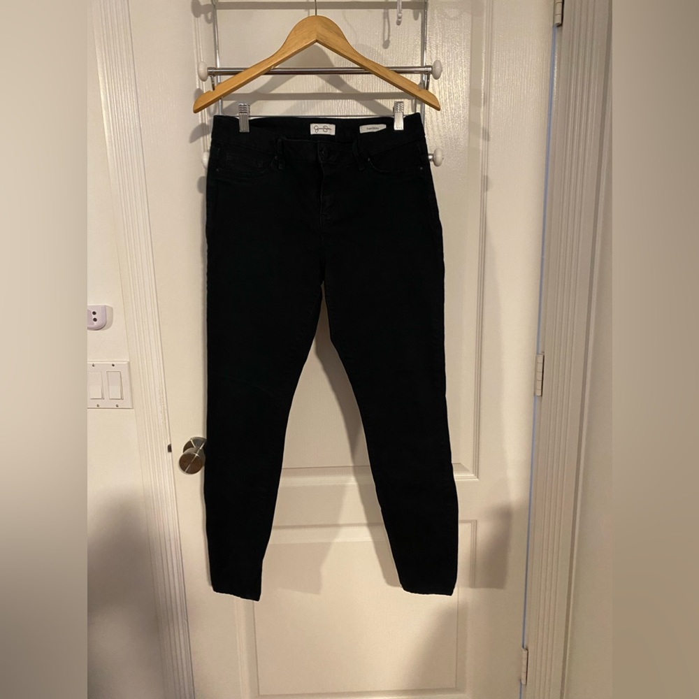 Jessica Simpson straight leg black jeans
